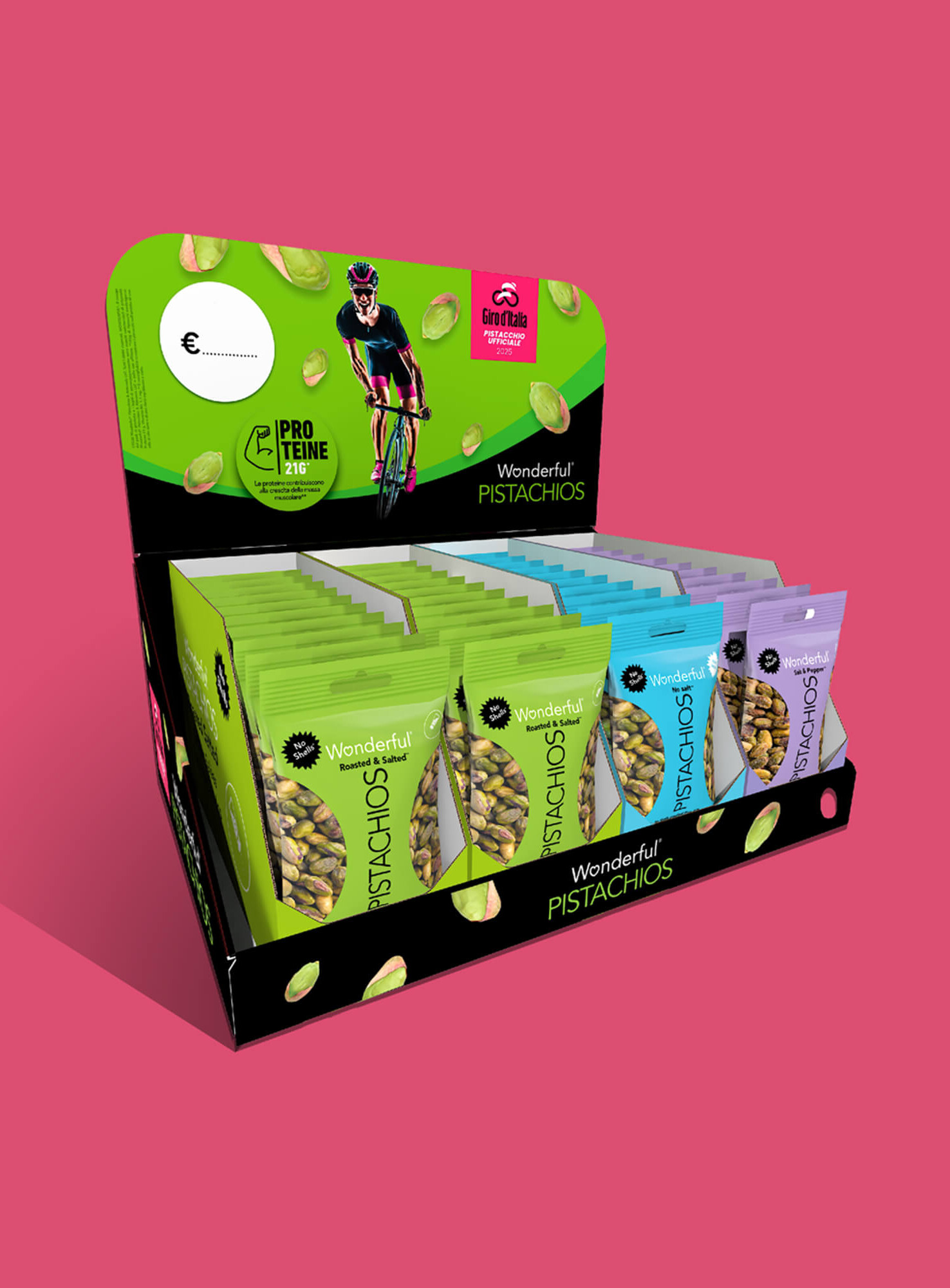 Wonderful Pistachios at the starting line of the Giro