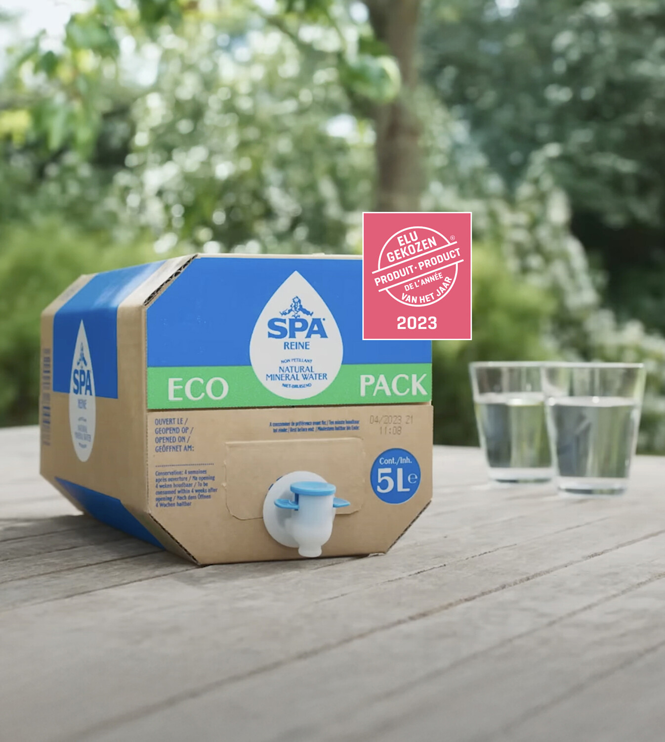 Spadel and Shake pioneer sustainable packaging